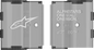 ALPINESTARS GOGGLES Wide Vision Roll-Off Door Kit - Sand/Mud - Left & Right 9100226-010