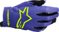 ALPINESTARS Youth Radar Gloves - Purple/Fluo Yellow - Small 3541824-3175-S