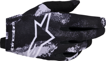 ALPINESTARS Youth Radar Gloves - Camo Iron - Large 3541824-9080-L