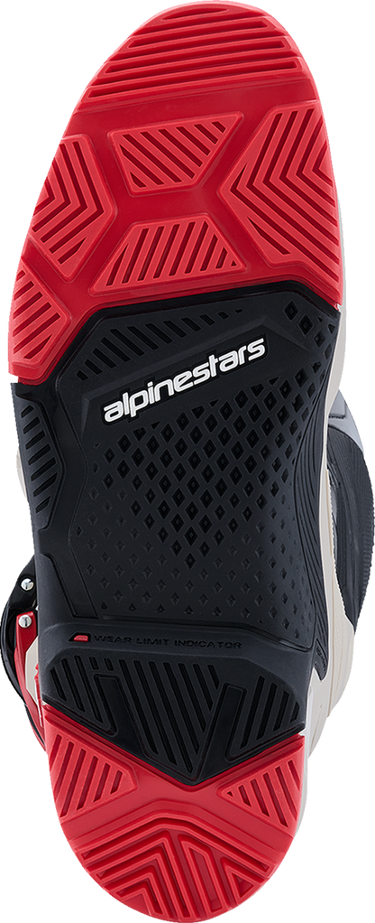 ALPINESTARS Tech 7 Enduro Boots - Black/Light Gray/Bright Red - US 8 2010426-1903-8
