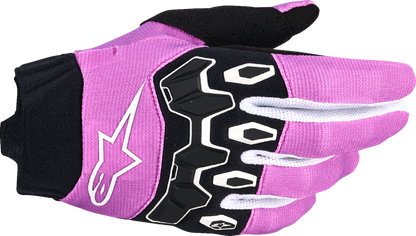 ALPINESTARS Stella Full Bore V2 Gloves - Violet/White/Black - XL 3580126-3149-XL
