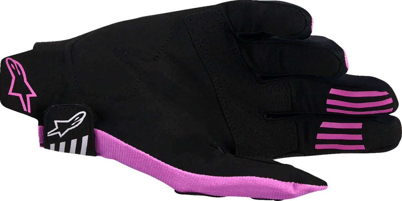 ALPINESTARS Techstar Gloves - Black/Light Gray/Purple - 2XL 3560125-1568-2X