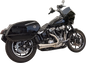 BASSANI XHAUST 2-into-1 Ripper Exhaust System with Megaphone Muffler - Stainless - 49-State - M8 Softail 1S79SSE