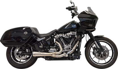 BASSANI XHAUST 2-into-1 Ripper Exhaust System with Megaphone Muffler - Stainless - 49-State - M8 Softail 1S79SSE