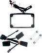 CUSTOM DYNAMICS License Plate Frame - LED - Black TF05-23-B