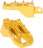 THRASHIN SUPPLY CO. Aggressor Foot Pegs - Rear - Gold - HD '72-'25 TSC-2022-5-D