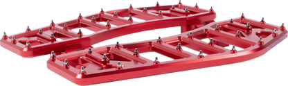 THRASHIN SUPPLY CO. Aggressor Floorboards - Red TSC-2219-2