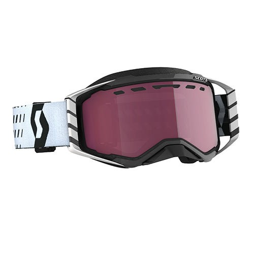 SCOTT PROSPECT SNOWX GOGGLE BLK/WHT - ROSE LENS
