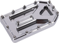 THRASHIN SUPPLY CO. Aggressor Brake Pedal Pad - Chrome - Touring TSC-2220-3