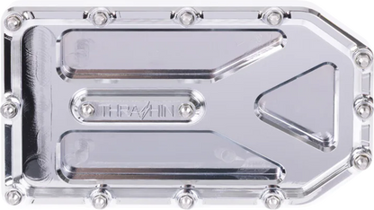 THRASHIN SUPPLY CO. Aggressor Brake Pedal Pad - Chrome - Touring TSC-2220-3