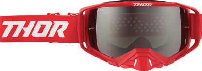 THOR Activate Goggle - Flite - Red - Silver Mirror Lens 2601-3703