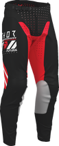 THOR Launchmode Futura Pants - Black/Red - US 40 2901-12291