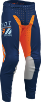 THOR Launchmode Futura Pants - Navy/Orange - US 34 2901-12297