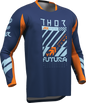 THOR Launchmode Futura Jersey - Navy/Orange - Medium 2910-8425