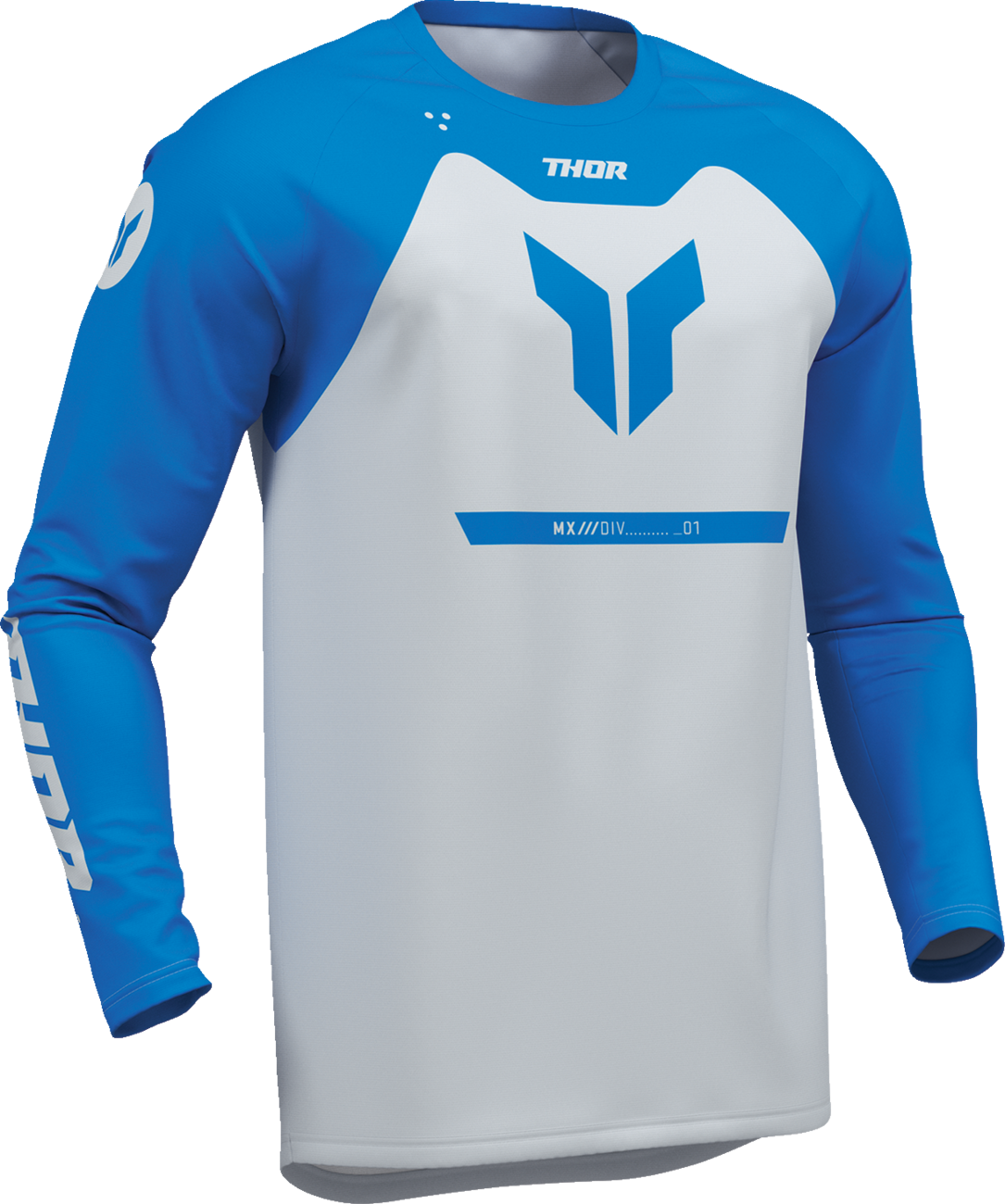 THOR Ridemode Menace Jersey - Blue - Large 2910-8701