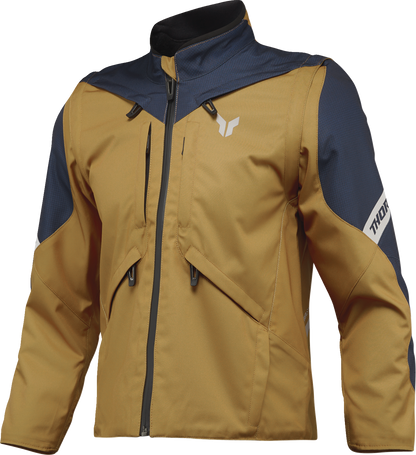THOR Women's Terrain Jacket - Caramel/Midnight - Medium 2921-0004