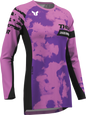 THOR Women's Launchmode Bleach Jersey - Black/Orchid - Small 2911-0341