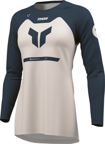 THOR Women's Ridemode Menace Jersey - Midnight/Dust - Large 2911-0386