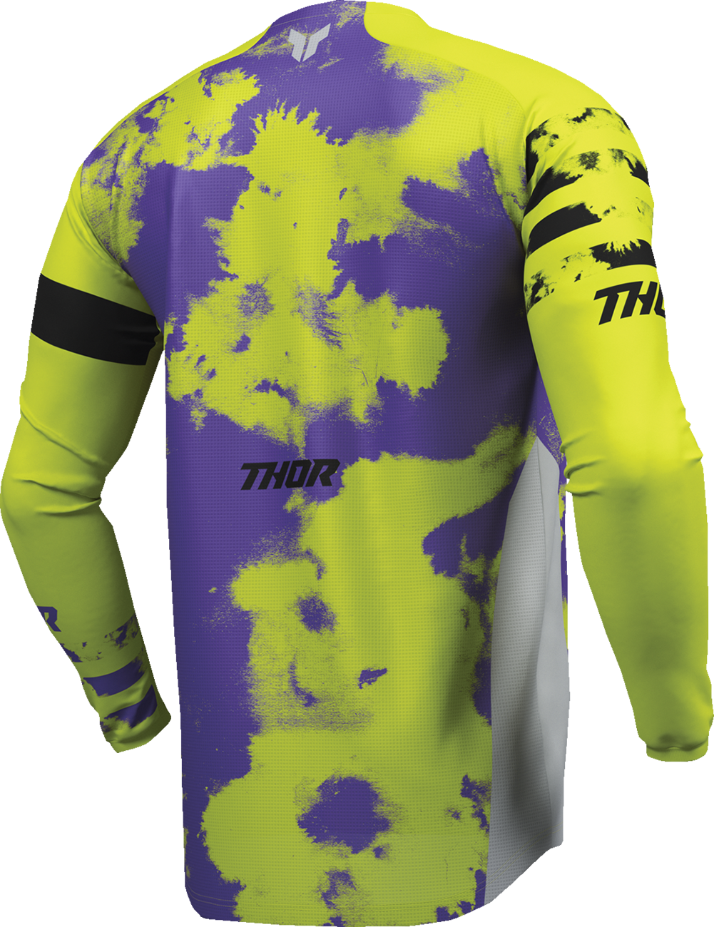 THOR Youth Launchmode Bleach Jersey - Gray/Acid - XL 2912-2583