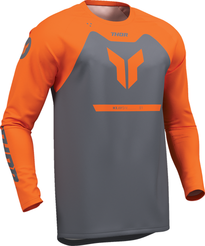 THOR Youth Ridemode Menace Jersey - Charcoal - Medium 2912-2697
