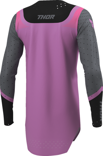THOR Women's Sportmode Velocity Jersey - Black/Orchid - Small 2911-0331