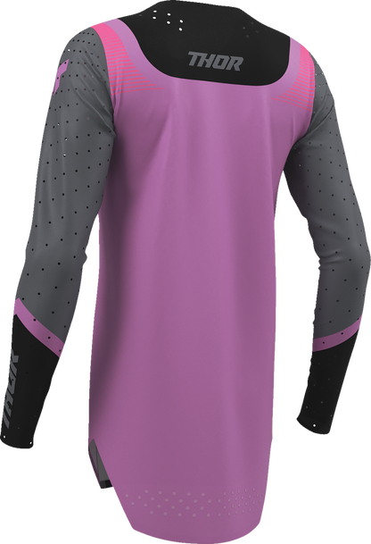 THOR Women's Sportmode Velocity Jersey - Black/Orchid - XL 2911-0334