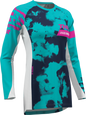 THOR Women's Launchmode Bleach Jersey - White/Aqua - XS 2911-0345