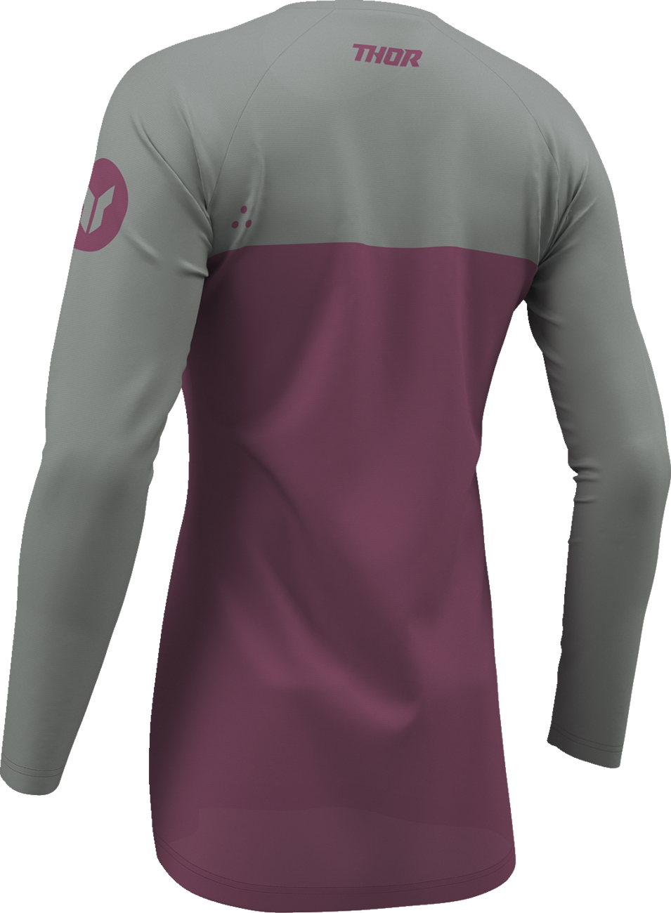 THOR Women's Ridemode Menace Jersey - Purple/Gray - Large 2911-0380
