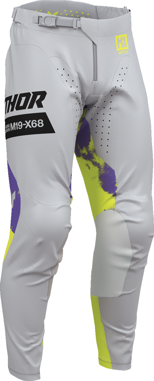 THOR Launchmode Bleach Pants - Gray/Acid - US 34 2901-12324