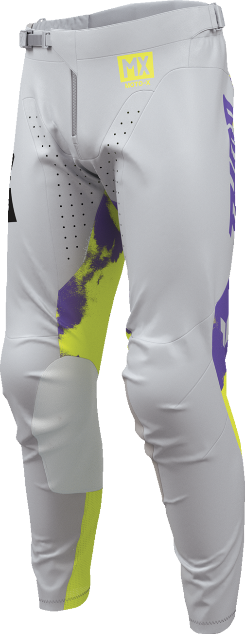 THOR Launchmode Bleach Pants - Gray/Acid - US 34 2901-12324