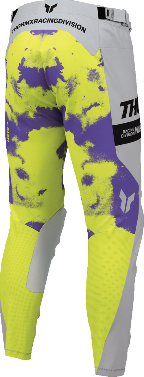 THOR Launchmode Bleach Pants - Gray/Acid - US 34 2901-12324
