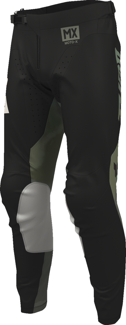 THOR Launchmode Bleach Pants - Black/Camo - US 38 2901-12335
