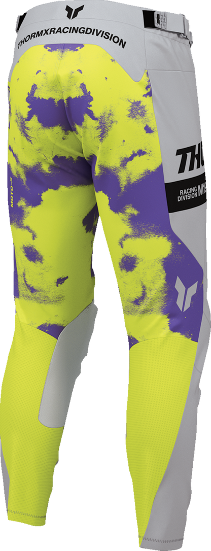 THOR Launchmode Bleach Pants - Gray/Acid - US 36 2901-12325