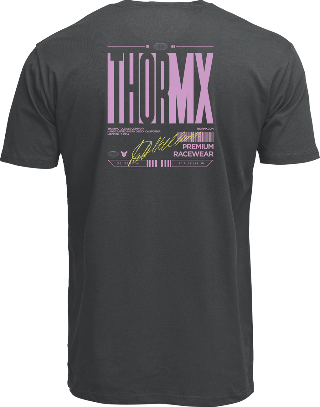 THOR Signature T-Shirt - Coal - 2XL 3030-25131