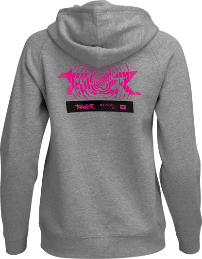 THOR Women's Mind Control Pullover Hoodie - Heather Gray - Small 3051-1257