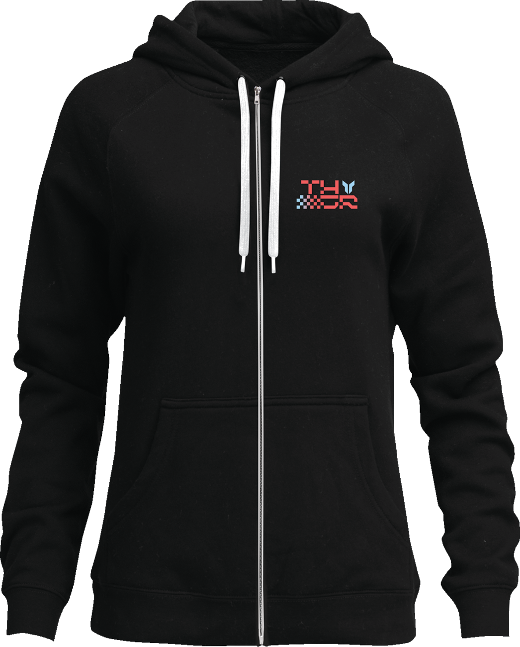 THOR Women's Vantage Zip-Up Hoodie - Black - XL 3051-1256