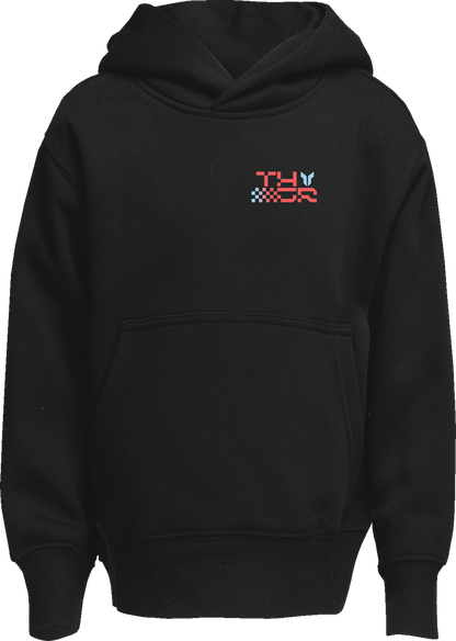 THOR Youth Vantage Pullover Hoodie - Black - Small 3052-0718