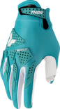 THOR Women's Launchmode XP Gloves - Aqua - Medium 3331-0293