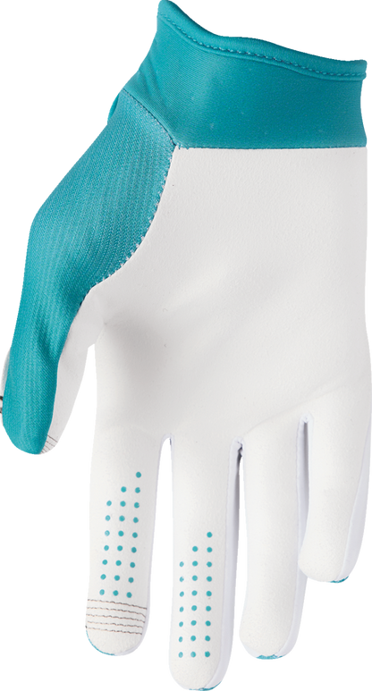 THOR Women's Launchmode XP Gloves - Aqua - Medium 3331-0293