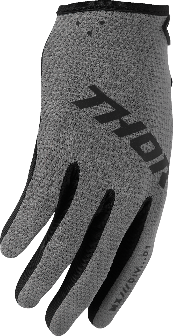 THOR Women's Ridemode Static Gloves - Gray - Medium 3331-0301