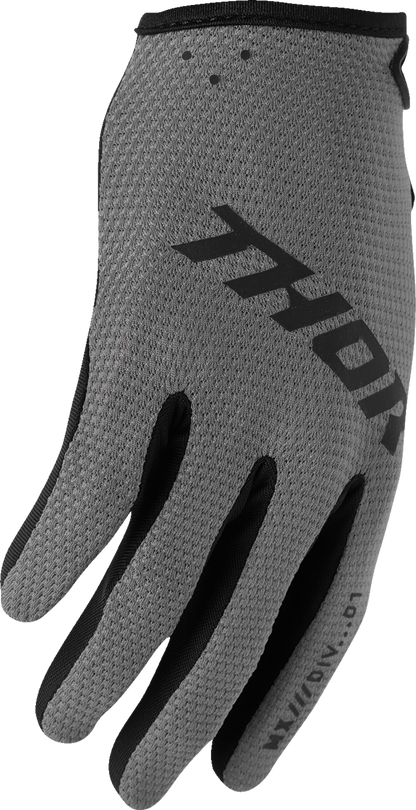THOR Women's Ridemode Static Gloves - Gray - Medium 3331-0301