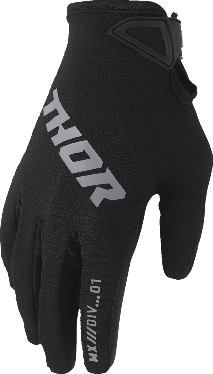 THOR Youth Ridemode Static Gloves - Black - Medium 3332-1924