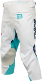 THOR Youth Launchmode Bleach Pants - White/Aqua - US 22 2903-2623