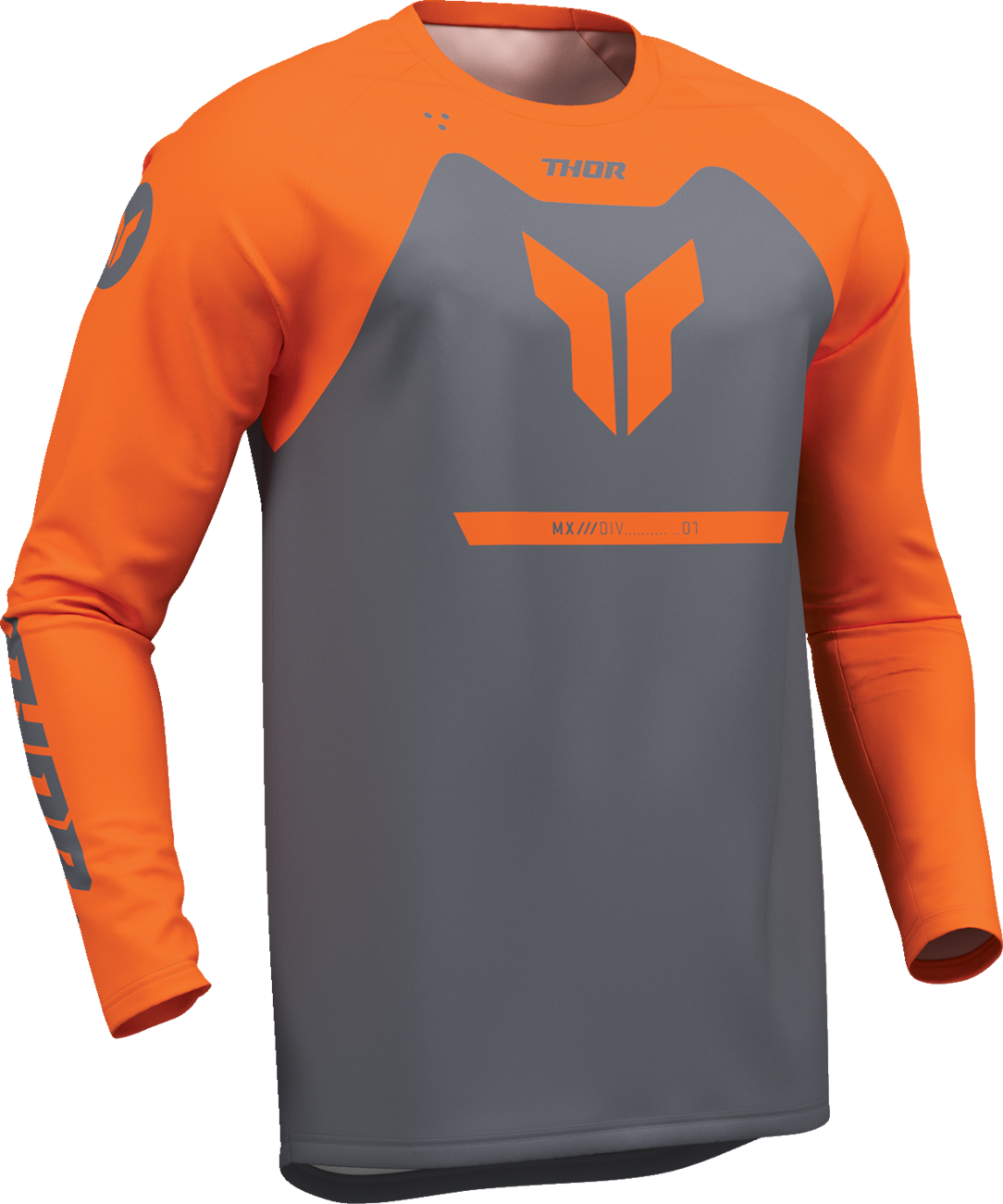 THOR Youth Ridemode Menace Jersey - Charcoal - XS 2912-2695