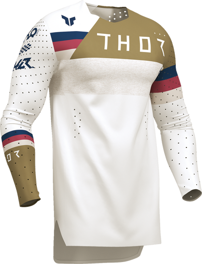 THOR Sportmode League Jersey - White/Copper - Large 2910-8366