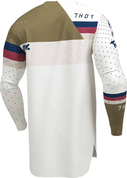 THOR Sportmode League Jersey - White/Copper - Large 2910-8366