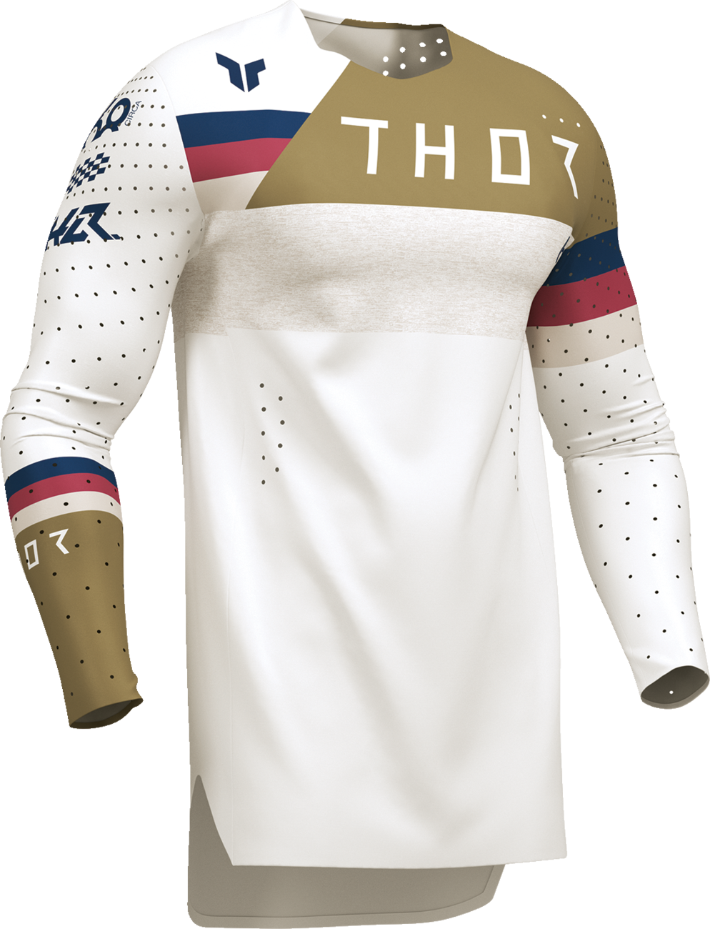 THOR Sportmode League Jersey - White/Copper - XL 2910-8367