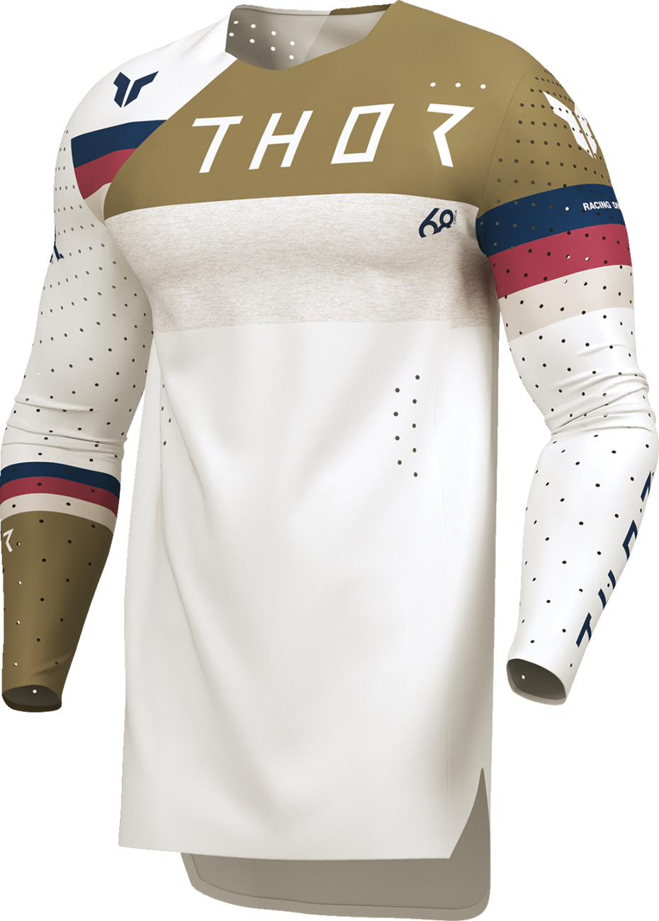 THOR Sportmode League Jersey - White/Copper - Large 2910-8366