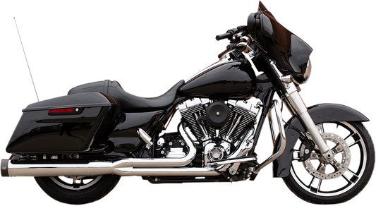 S&S CYCLE 2-into-1 Sidewinder® Exhaust System - '95-'16 FL - Chrome 550-0776