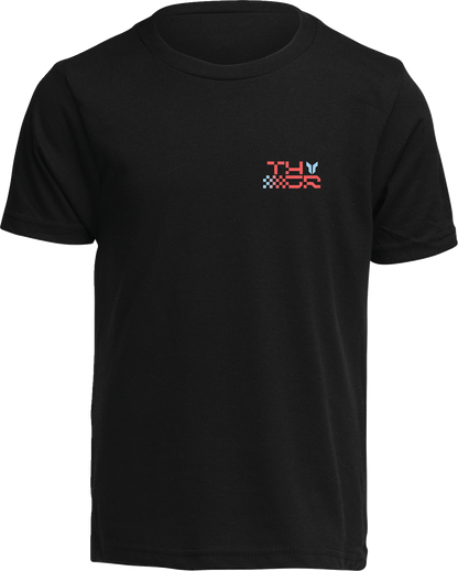 THOR Youth Vantage T-Shirt - Black - XS 3032-3916